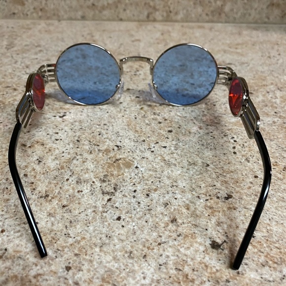 Blue Silver Dragon Circle Frames - Picture 4 of 4